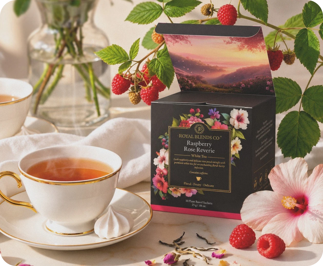 Raspberry Rose Reverie
