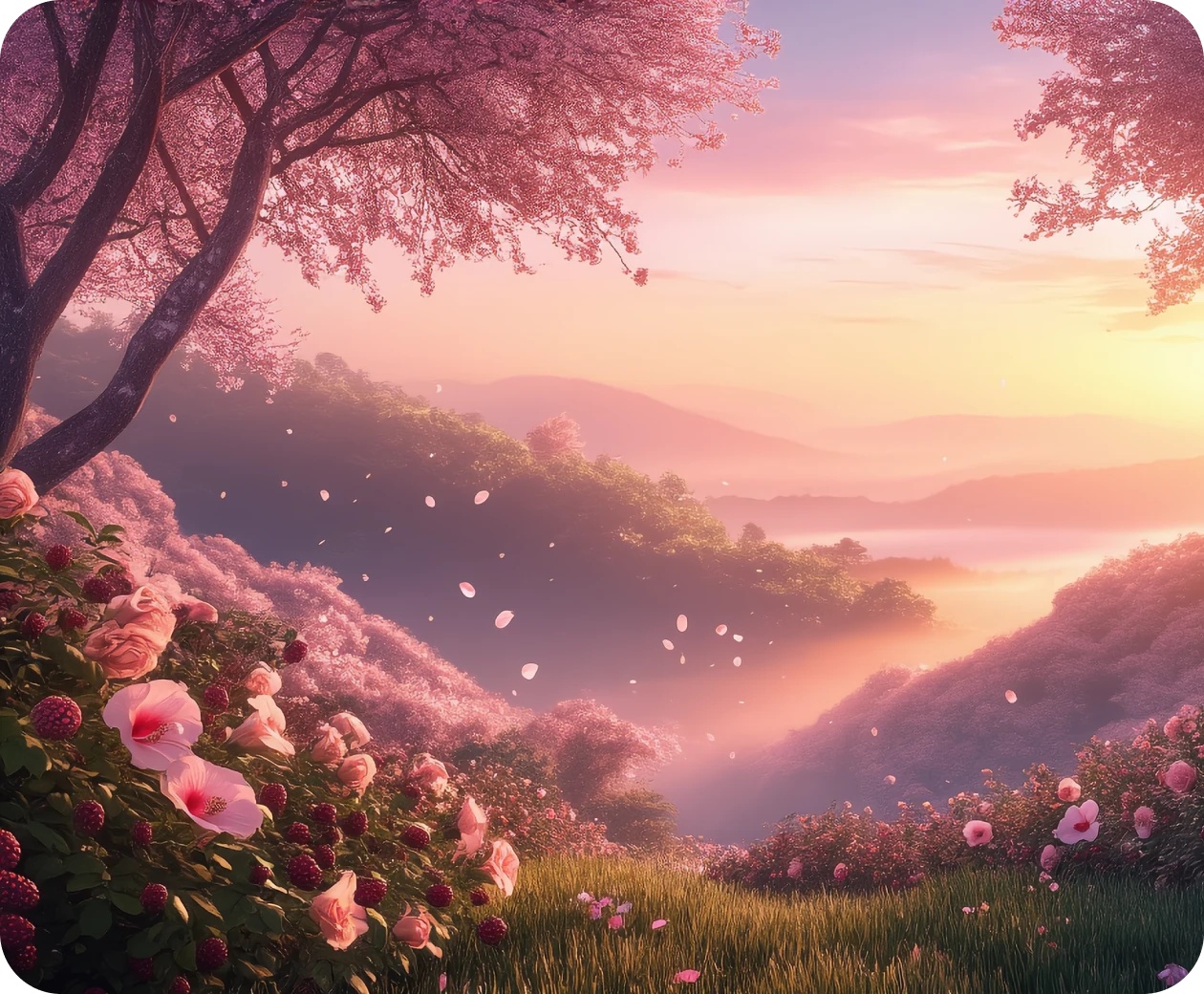 Raspberry Rose Reverie